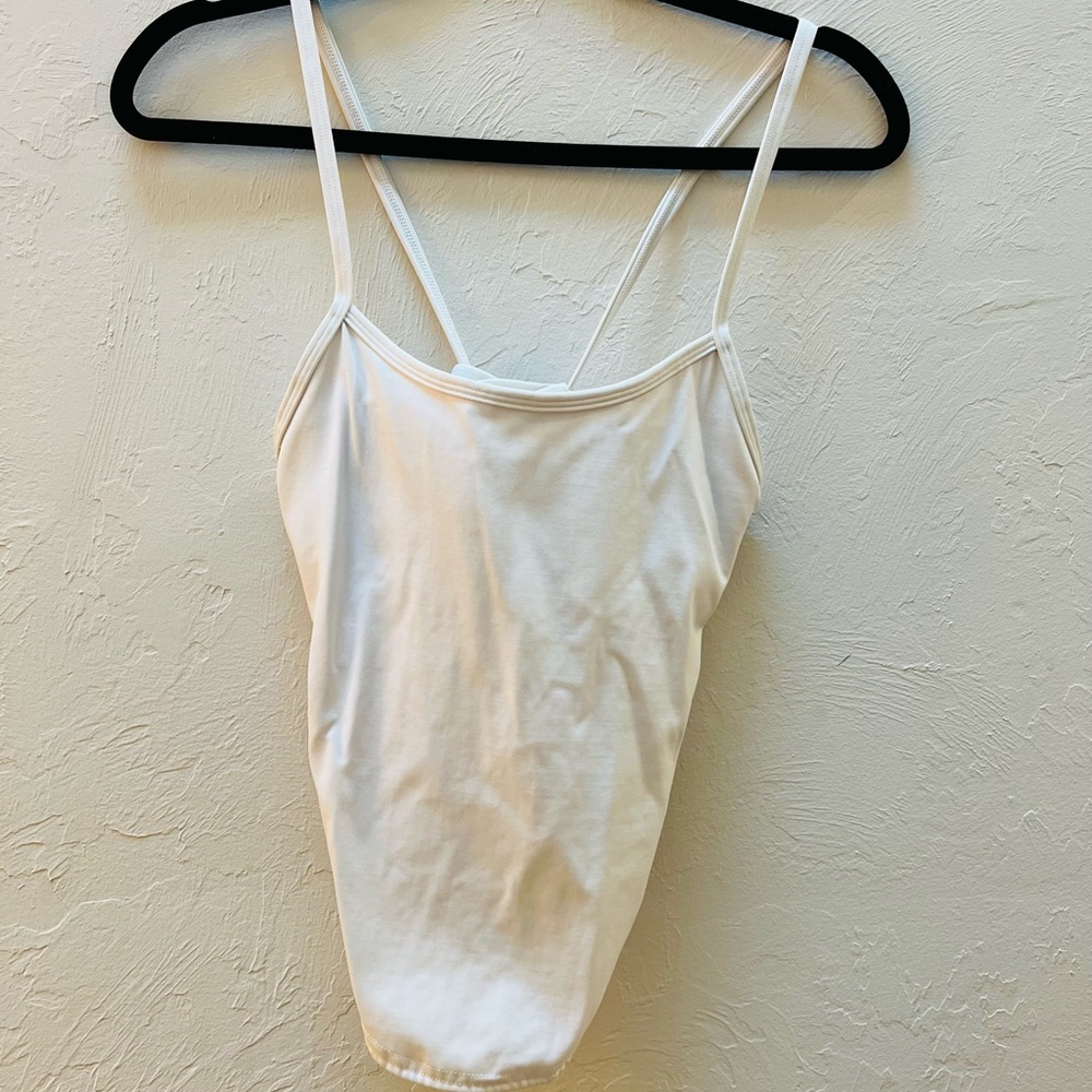 White Freepeople Strap Top